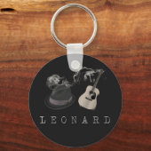 Porte-clés Hommage à Leonard (Recto)