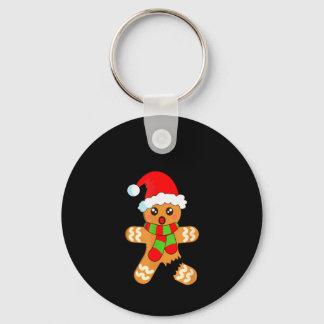 Porte-clés Homme en pain d'épice de Noël drôle Oh Snap 