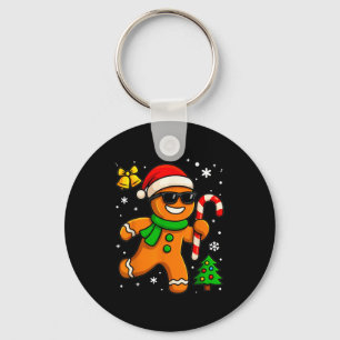 Porte-clés Homme en pain d'épices Costume de cookie de Noël d
