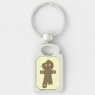 Porte-clés Homme en pain d'épices disparaissant