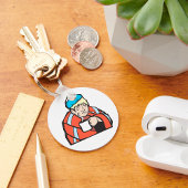 Porte-clés Homme malade