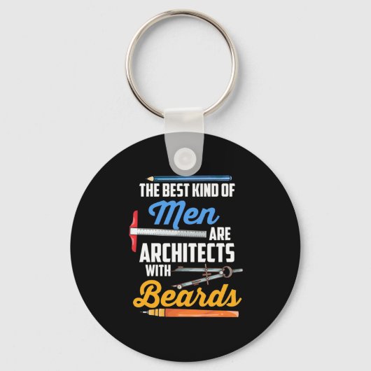 Porte-clés Hommes Architectes Avec Oreilles (Recto)
