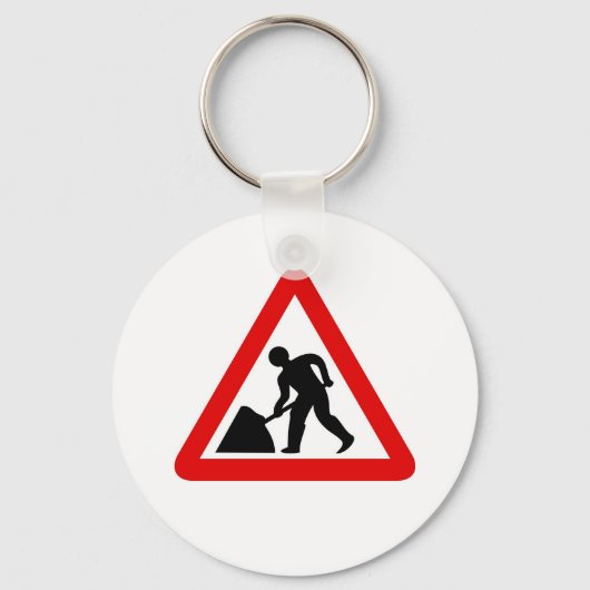 Porte-clés Hommes au travail (Recto)