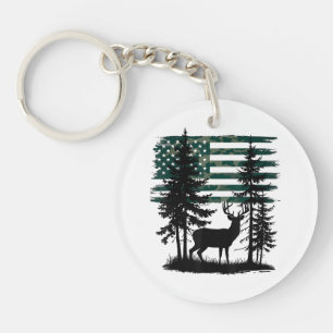 Porte-clés Hommes Enfants Garçons Chasse Chemise Deer Hunters