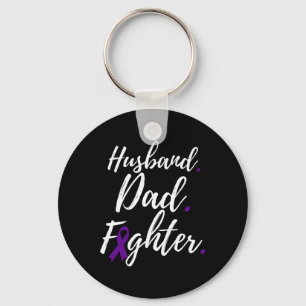 Porte-clés Hommes Mari papa combattant Pancreatic Cancer Awar