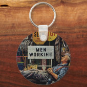 Porte-clés Hommes qui travaillent (Recto)