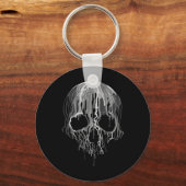 Porte-clés Hommes Zombie Hunter Effrayant Halloween (Recto)