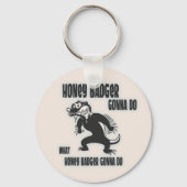 Porte-clés Honey Badger (Recto)