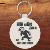 Porte-clés Honey Badger (Recto)