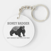 Porte-clés Honey Badger n'a pas de temps pour ce Keych (Dos)