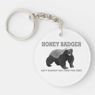 Porte-clés Honey Badger n'a pas de temps pour ce Keych