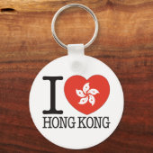Porte-clés Hong Kong Love v2 (Recto)