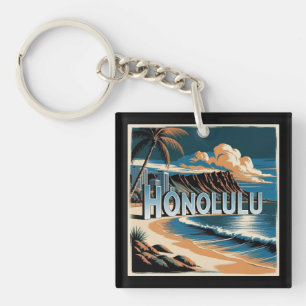 Porte-clés Honolulu O’aho Hawaii