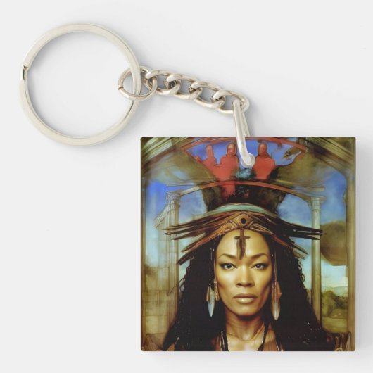 Porte-clés Hoodoo Priestess (Devant)