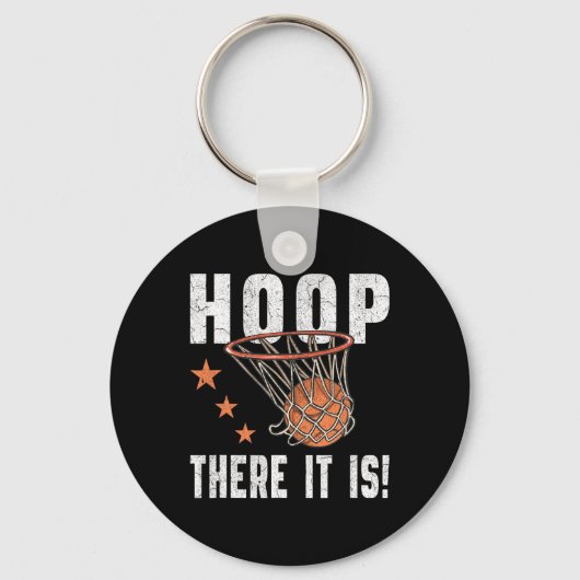 Porte-clés Hoop, C'Est Ça ! Ventilateur de basket-ball (Recto)