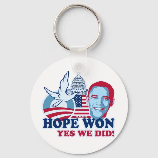 Porte-clés Hope a gagné le porte - clé (Recto)