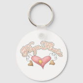Porte-clés Hope Flotte Pink Heart Keychain (Verso)