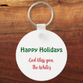 Porte-clés Hope joy Peace and Cocoa (Verso)