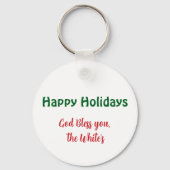 Porte-clés Hope joy Peace and Cocoa (Verso)