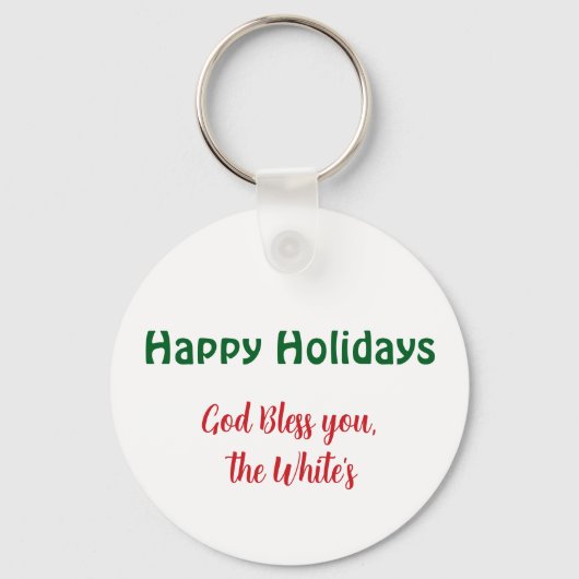 Porte-clés Hope joy Peace and Cocoa (Verso)