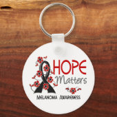Porte-clés Hope Matters 3 Melanoma (Recto)