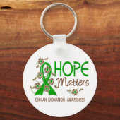 Porte-clés Hope Matters 3 Organ Donation (Recto)