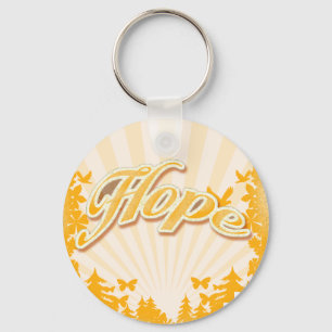 Porte-clés Hope Slogan Religious Christian Uplifing Art