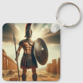 Porte-clés Hoplite grec 1 (Dos)