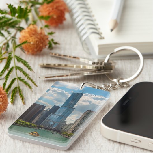 Porte-clés Horizon Chicago (Devant droit)