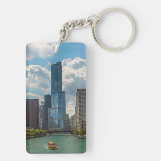 Porte-clés Horizon Chicago (Dos)