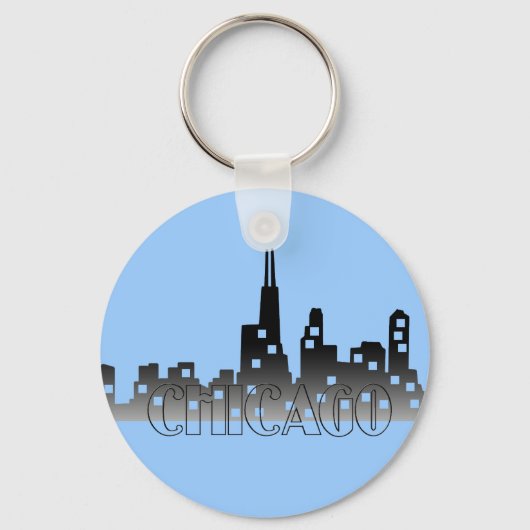 Porte-clés Horizon CHICAGO (Recto)