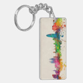 Porte-clés Horizon de Barcelone Espagne (Devant gauche)