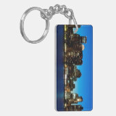 Porte-clés Horizon de Boston avec la lune (Devant gauche)