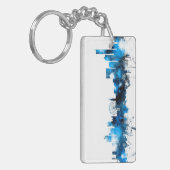 Porte-clés Horizon de Manchester Angleterre (Devant gauche)