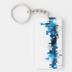 Porte-clés Horizon de Manchester Angleterre