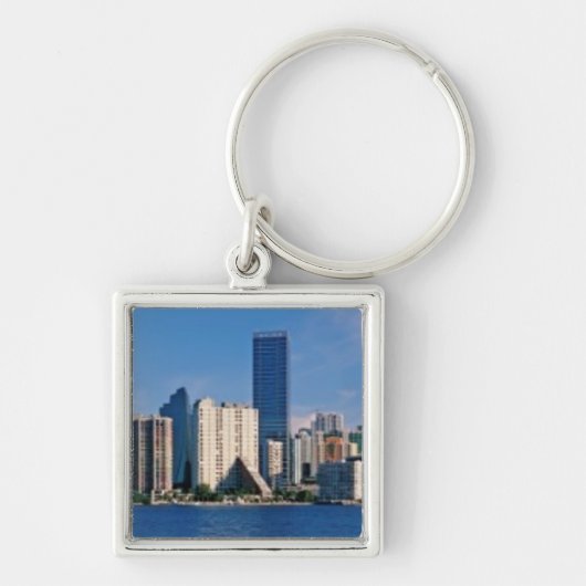 Porte-clés Horizon de Miami, la Floride (Devant)