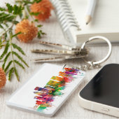 Porte-clés Horizon de Portland Orégon (Devant droit)