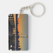 Porte-clés Horizon du centre de Seattle Washington (Dos)