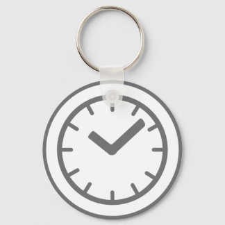 Porte-clés horloge