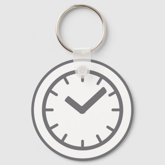 Porte-clés horloge (Recto)