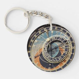 Porte-clés Horloge Astronomique à Prague