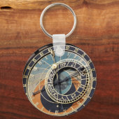 Porte-clés Horloge Astronomique À Prague (Recto)