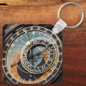 Porte-clés Horloge Astronomique à Prague (Verso)