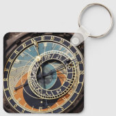Porte-clés Horloge Astronomique à Prague (Dos)