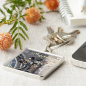 Porte-clés Horloge astronomique ou Prague Orloj (Côté)