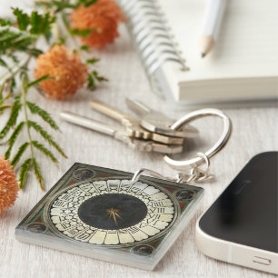 Porte-clés Horloge dans le Duomo par Paolo Uccello
