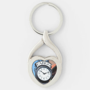 Porte-clés Horloge du fret