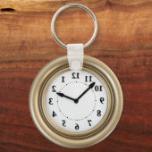 Porte-clés Horloge du lapin blanc (Recto)