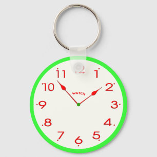Porte-clés horloge face_02