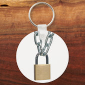 Porte-clés Horloge fermée et chaîne (Recto)